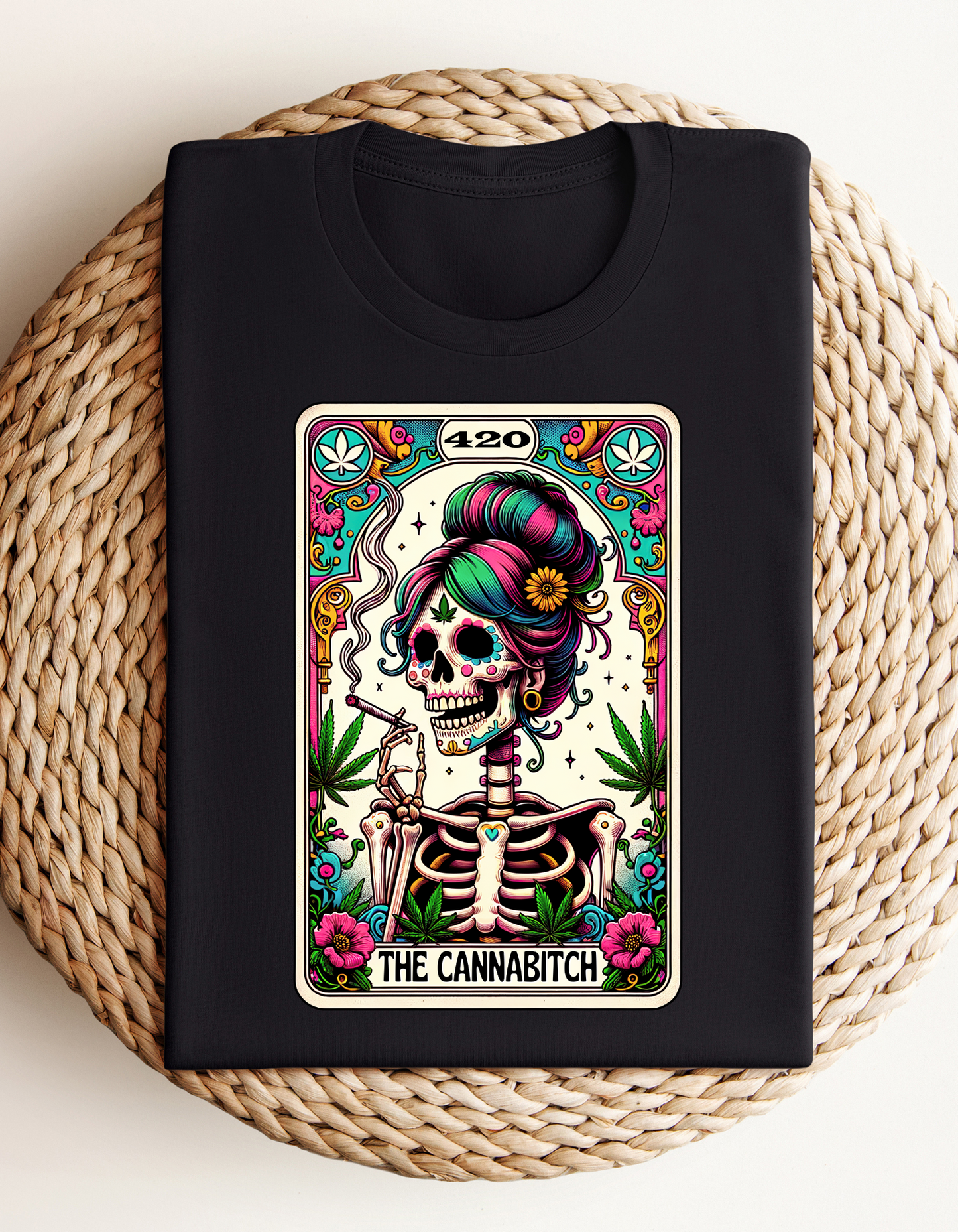 The Cannabitch Tarot Card