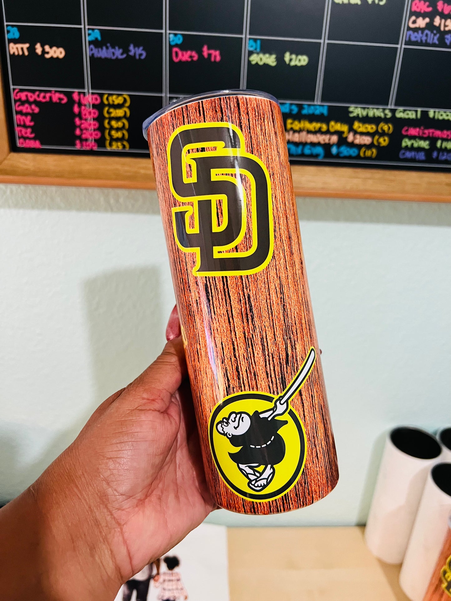 Padres Baseball Bat