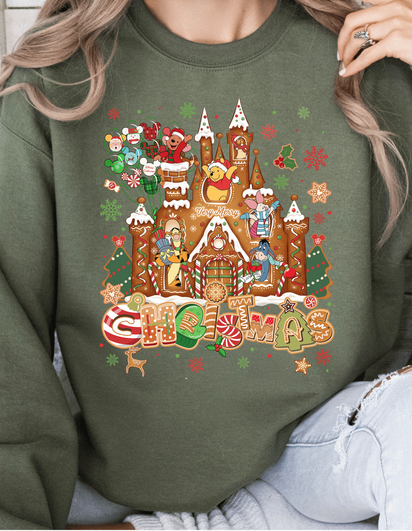 GINGERBREAD HOUSE CREWNECK
