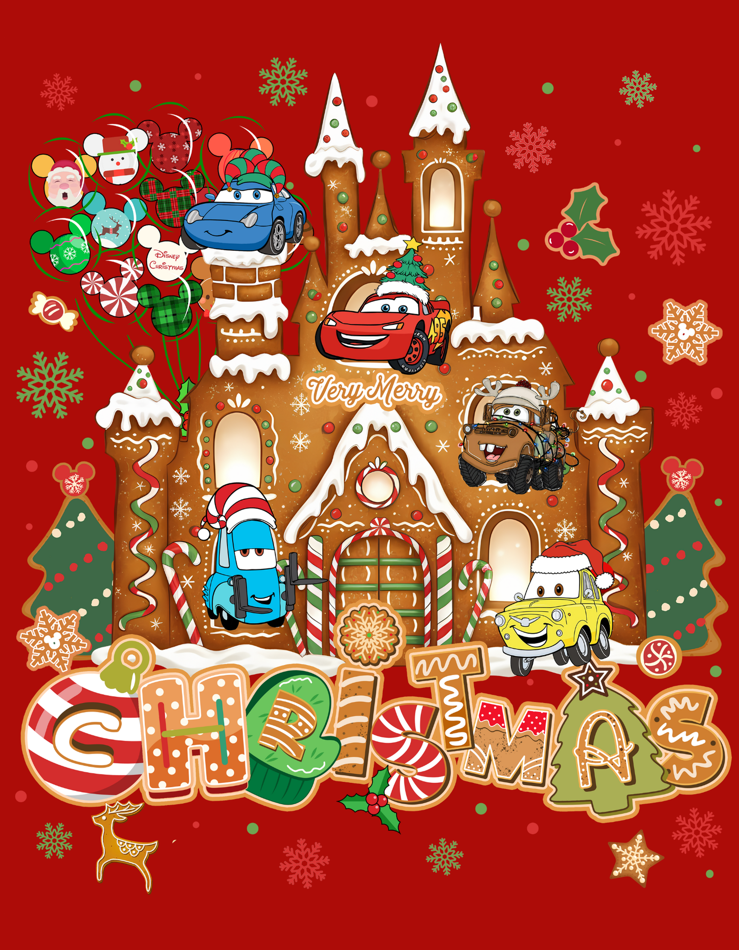 GINGERBREAD HOUSE CREWNECK